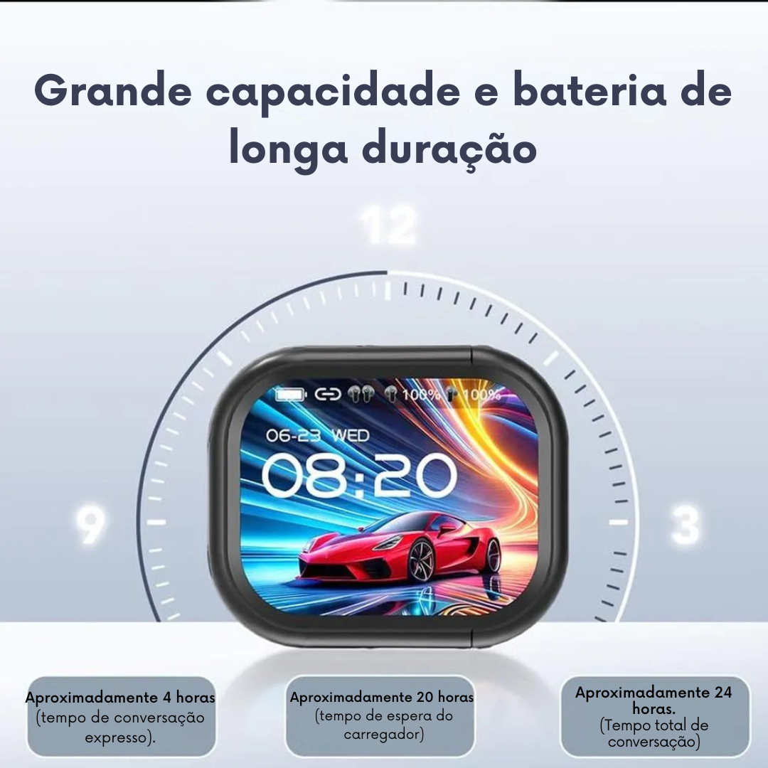 Auscultadores sem fios de tradução IPX4